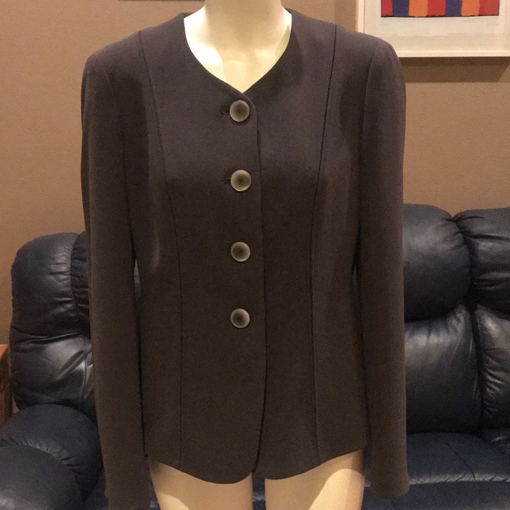 Jones New York Collection Gray Suit